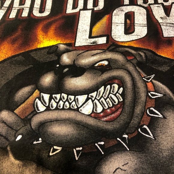 Vintage George Thorogood & The Destroyers double sided Tee T-Shirt cotton Large - Picture 3 of 8